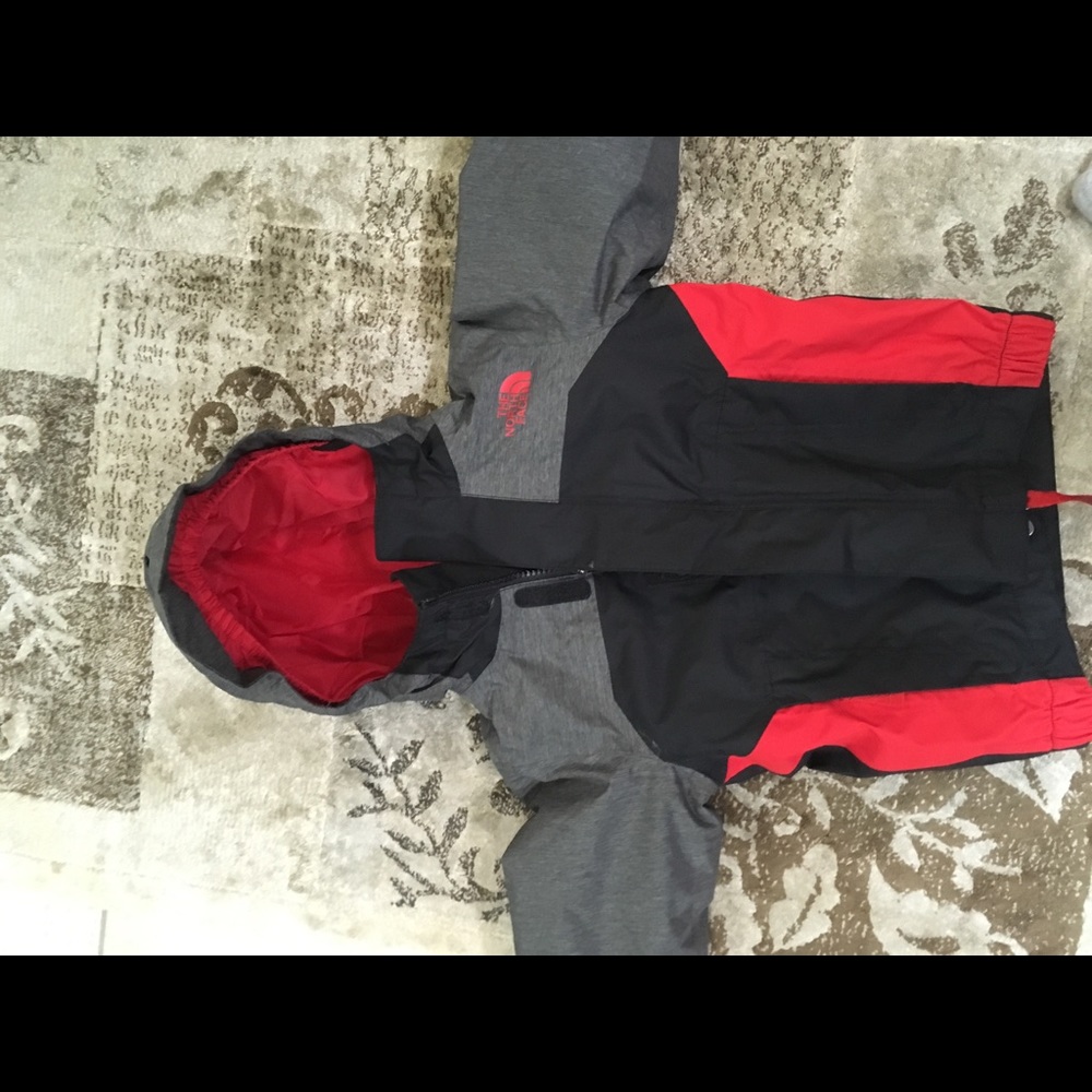 2t northface 3 in 1 winter coat